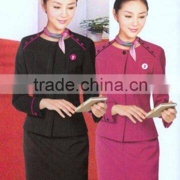 Ladies Office Uniform suits /office unifrom/hot sell staff/