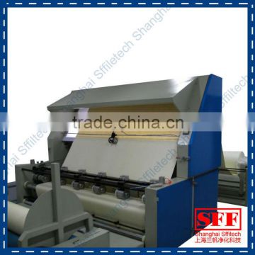 update filter cloth slitting machine / cutting machine