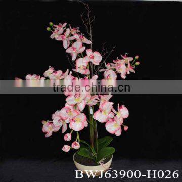 Hot sale new style artificial phalaenopsis orchids, decorative flowers for sale