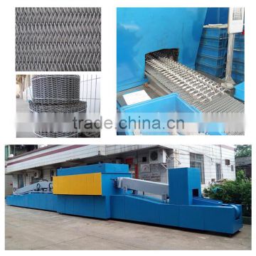 Industrial electric furnace motor conveyor belt