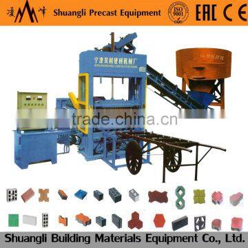 China concrete clay brick machine / red mud fired clay brick making machine for sale