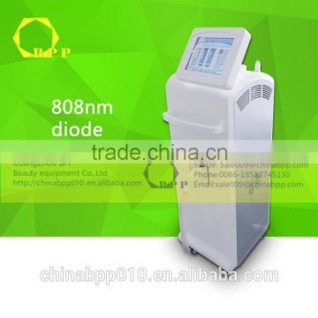 Frozen feeling!! professional portable 808nm diode laser hair removal machine with saphire handle