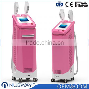 FDA technology Medical use skin rejuvenation e light shr ipl hair removal