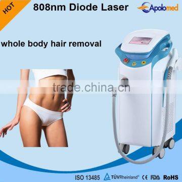 Apolomed CE medical 755nm diode laser diode laser hair removal machines