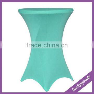 LZB016 Fashionable Solid Color Blue Cocktail Table Cover for Sale photo-5
