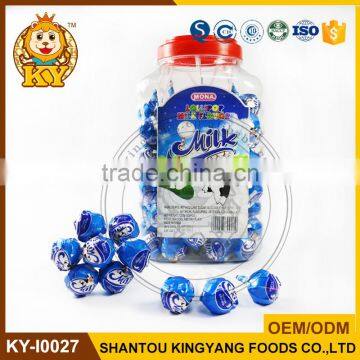 12g Milk Cream Lollipop In Jar