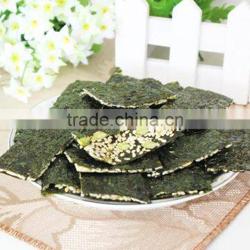 Seaweed Crisps with Almond sesame