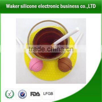 silicone pocket tea strainer