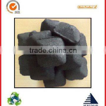 Best quality pillow shaped coconut shell charcoal briquette