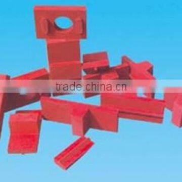 Silicon rubber damping