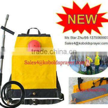 PVC water mist backpack firefighting sprayer