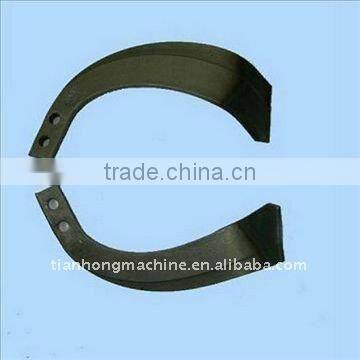 rotary machine double hole power tiller blade tine colter