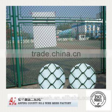 Sports ground chain link fence/Hot Dipped Galvanized Farm Fencing Chain Link Fence