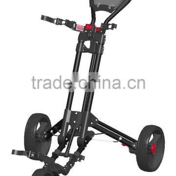 New Developed Golf Pull Cart Compact Caddy Trolley