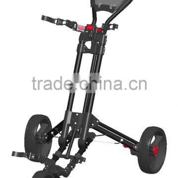 New Developed 3 Wheel Golf Trolley Push Cart All Colours