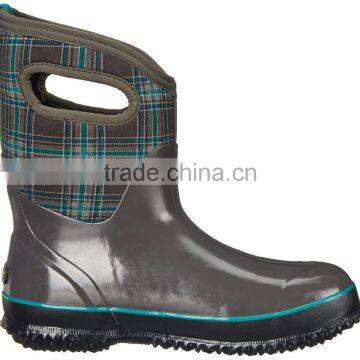 Girls Stylish Half Neoprene Boots For Rain