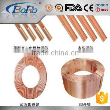 Pancake coil 40mm copper capillary tube for refrigerator