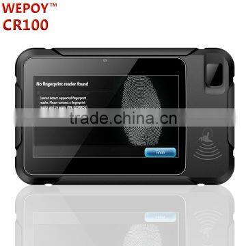 android biometric fingerprint reader with gprs NFC wifi 3g gps