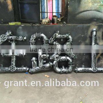 Oil-coated wrought iron art stamping flowers and leaves ----Leaf 4266