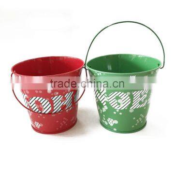 2 gallon kitchen compost pail,tin pail with lid & handle