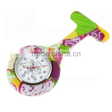 Portable Promotion Gift Brooch Silicone Nurse Watch photo-2