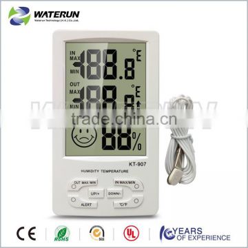 digital barometer desk thermometer hygrometer clock