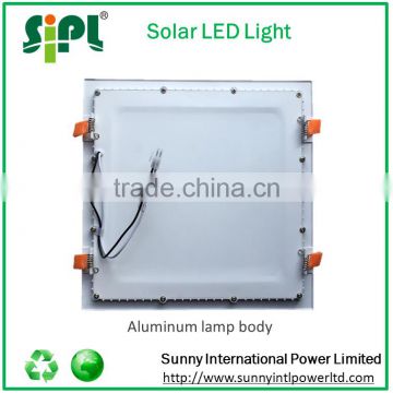 300x300mm Round Led Panel 30 Watt Solar Powered Battery Backup Rechargeable Led Home Emergency Light Stair Light photo-3