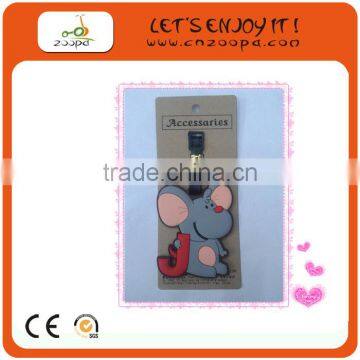 Soft Rubber Creative Luggage Tag