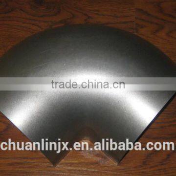 Customized Steel Deep Drawn Duct Elbow For Ventilation System photo-3