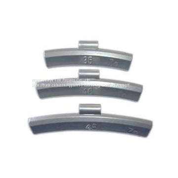 Zinc Clip-on Balance Weight for Aluminum Wheel (IAW type)