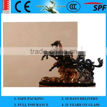 4mm 5mm 6mm Gold Blue Sheet Class Bronze Grey Green Reflective Glass With CE & ISO9001 Glass Window photo-5