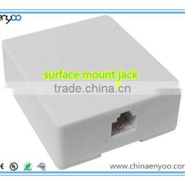 RJ11,RJ12,RJ45 Modular Surface Mount Jack