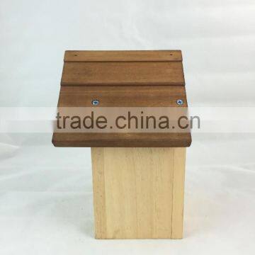 Wooden Bird's Nest Cage,new Unfinished Wooden Bird House Wholesale in Factory photo-3