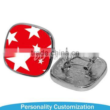 2015 shining fashion DIY sublimation Ear Rings