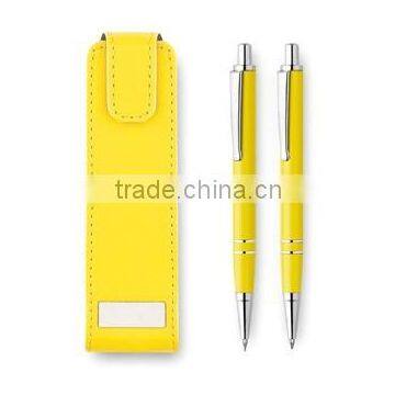 Hot Style Colorful Ball Pen and Mechanical Pencil With Pen Pouch photo-4