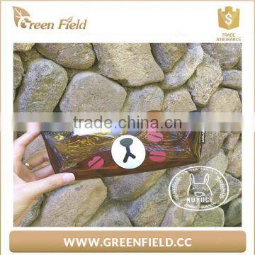 Custom Clear Pvc Zipper Bag Pencil Case Cute Animal photo-4