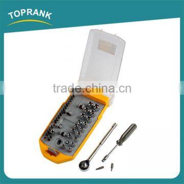 41pcs Screwdriver and Socket Set, Adjustable Ratchet Screwdriver Set photo-3