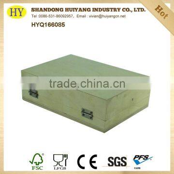 FSC DIY Christmas Gift Wooden Box With Photo Frame photo-3