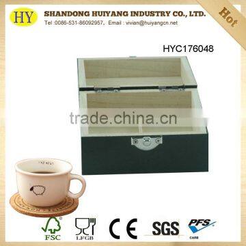 Custom Cheap Tea Wooden Box Wholesale photo-2