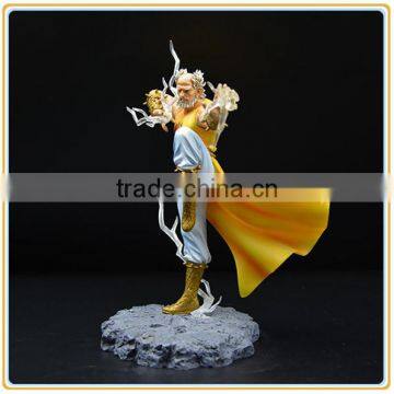Custom Plastic Ancient Statue Hand Paint Craft Pvc Fighter Figurine Manufaturer