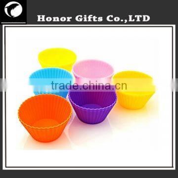 Popular Bakeware Tool Food Grade Muffin Silicone Baking Cup Molds photo-2