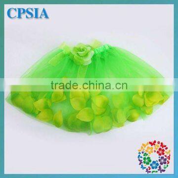 Hot Sale Colorful Girl Skirt Fashion Styles Of School Skirts Beautiful New Style Petals Short Skirt For Girl photo-2