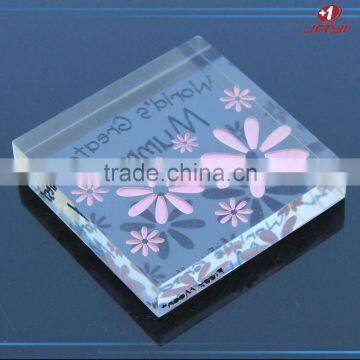 High Quality Custom Acrylic Photo Block Wholesale/Acrylic Block photo-3