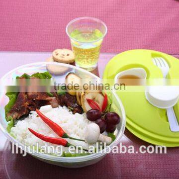 BPA-Free Plastic Lunch Box With Fork and Sourcing Container photo-2