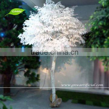 Artificial White Ficus Tree Plants Decorative Indoor Tree BTR015 GNW