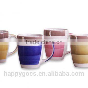 Handpainting Two Color Ceremic Milk Mug photo-2