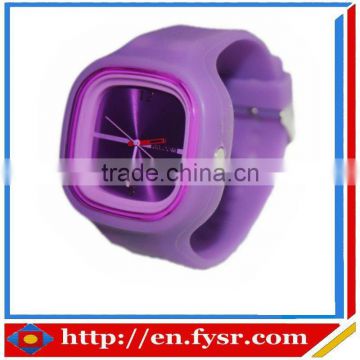 colorful silicone jelly watch silicone jelly watch