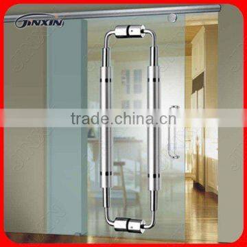 Stainless Steel Glass Door Pull Handle Art Deco Style Doors photo-2