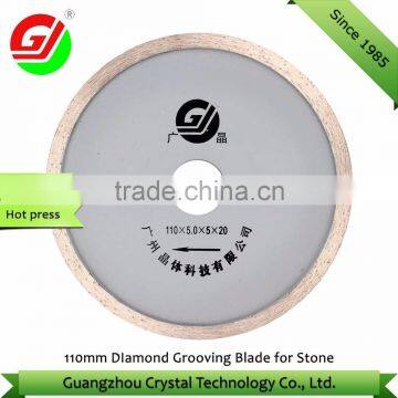 80mm Small Diamond Saw Blade for Granite Continuous Rim Sintered Circular Blade photo-2