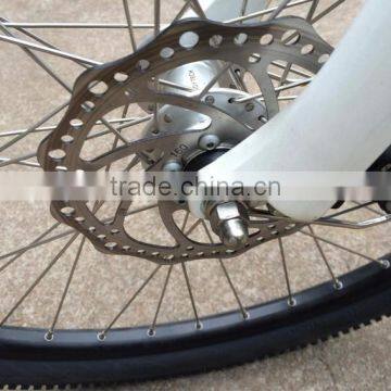 26'' e Road Electric Bike e Cycle Electric Bike Cheap Road Bikes With Rear Rack photo-6